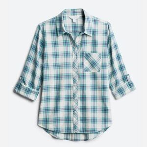 StitchFix Market & Spruce Jillianne Plaid Shirt SZ XL